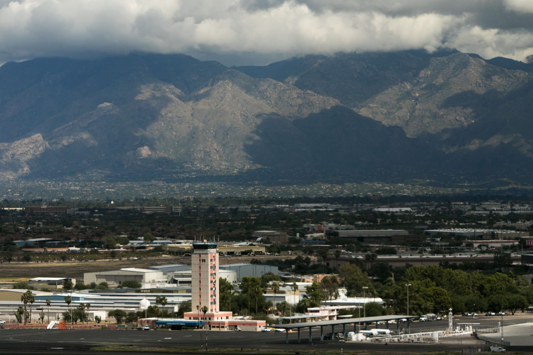 Tucson International Airport control tower